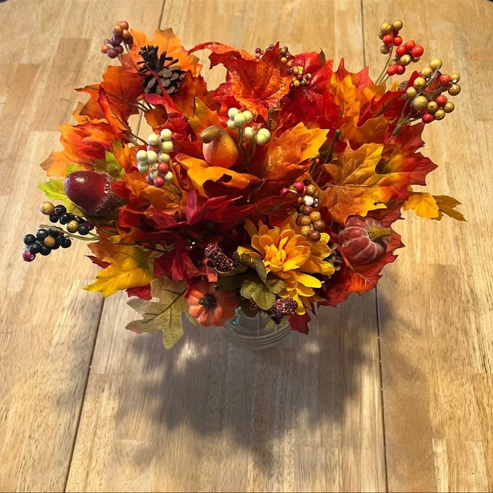 Vintage Fall Artificial Flowers
